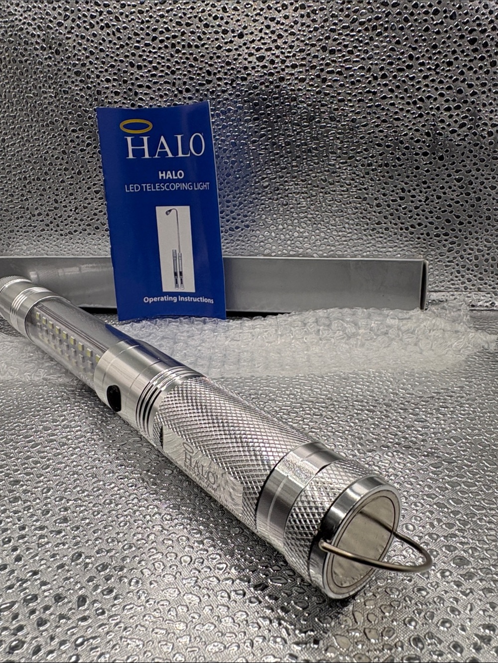 Halo Silver LED Telescoping Work Light - Picture 5 of 6